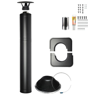Harvia chimney set for barrel saunas
